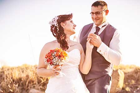 Hochzeits-Fotoshooting in Cottbus