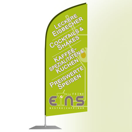 Beach-Flag Die FEINE Eins