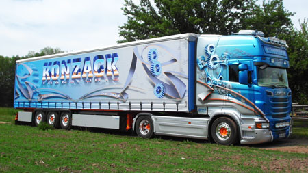 Sattelzug Konzack Transporte