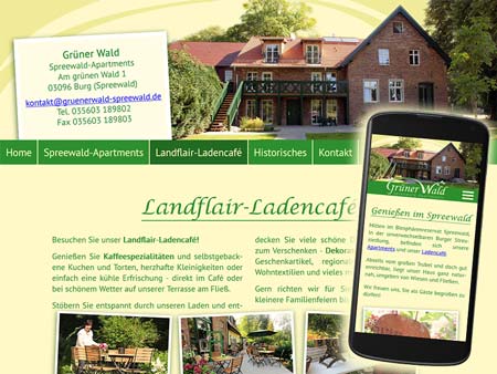 „Grüner Wald“ Spreewald-Apartment