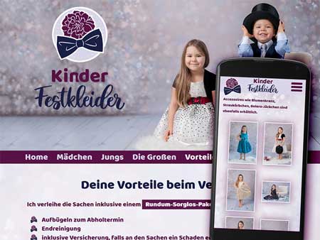 Kinder-Festkleider